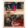 imageAVID POWER 20V Cordless Orbital Sander 5 Inch Electric Sander Tool with 6 Variable Speeds 700011000 RPM Battery Powered Sanders for Woodworking 30 Pcs Sandpapers and Dust Collection Bag
