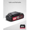 imageAVID POWER 20V MAX 15 Ah Lithium Ion Rechargeable Battery Only Fit for Specified 20V Cordless Tools See Below for Specific Tools AdaptedRed