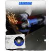 imageAVID POWER Angle Grinder 75Amp 412 inch Electric Grinder Power Tools with Grinding Wheels Cutting Wheels Flap Disc and Auxiliary Handle for Cutting Grinding Polishing ampamp Rust Removal  Dark RedBlue