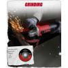 imageAVID POWER Angle Grinder 75Amp 412 inch Electric Grinder Power Tools with Grinding Wheels Cutting Wheels Flap Disc and Auxiliary Handle for Cutting Grinding Polishing ampamp Rust Removal  Dark RedDark Red