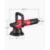 imageAVID POWER Dual Action Car Buffer Polisher 6 Inch Orbital Polisher for Car Detailing with 6 Variable Speeds Detachable Handle ampamp 3 Polishing Pads5light Red