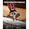 imageAVID POWER Electric Chainsaw Sharpener 6 Variable Speeds Chain Saw Sharpening Kit Chain Saw Sharpener with 3 Diamond Sharpening Bits 44855mm for Chainsaw Maintenance