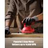 imageAVID POWER Orbital Sander 30 Amp 5 Inch Electric Sander Tool 6 Variable Speeds Random Orbit Sander for Woodworking 700014000 RPM 12 Pcs Sandpapers30 Amp