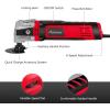 imageAVID POWER Oscillating Tool 35Amp Oscillating Multi Tool with 45 Oscillation Angle 6 Variable Speeds and 13pcs Saw Accessories Auxiliary Handle and Carrying BagRed