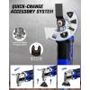 imageAVID POWER Oscillating Tool 35Amp Oscillating Multi Tool with 45 Oscillation Angle 6 Variable Speeds and 13pcs Saw Accessories Auxiliary Handle and Carrying BagBlue