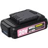 imageAVID POWER 20V MAX 15 Ah Lithium Ion Rechargeable Battery Only Fit for Specified 20V Cordless Tools See Below for Specific Tools AdaptedPink