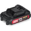 imageAVID POWER 20V MAX 15 Ah Lithium Ion Rechargeable Battery with Realtime Capacity Indicator Only Compatible 20V Cordless DrillACD136