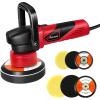 imageAVID POWER Buffer Polisher 5inch6inch Dual ActionDA Polisher for Car Detailing Random Orbital Car Buffer Polisher Waxer Kit with 6 Variable Speed 4Pcs 5inch ampamp 6inch Polishing Pads