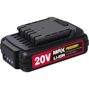 imageAVID POWER 20V MAX 20 Ah Lithium Ion Rechargeable Battery Only Fit for Specified 20V Cordless Tools See Below for Specific Tools Adapted