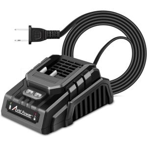 imageAVID POWER Fast Charger Only Compatible with The Battery of AVID POWER 330 ftlbs Torque Impact Wrench ACIW326ACIW326B with Serial Number SN A2243 or After That