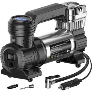 imageAvid Power Tire Inflator Portable Air Compressor 30LM Fast Inflation Auto Tire Inflator with Gauge Portable Air Pump for Car Tires ampamp Many inflatables Compact Air Compressor