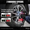 imageAVID POWER Impact Wrench 12 Impact Gun Max Torque 332 Ftlbs 450 Nm 20V Cordless Impact Wrenches with 20 Ah Battery 2 Variable Speeds 4PCS Impact Sockets Charger Tool Bag450NM