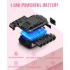 imageAVID POWER 20V MAX 15 Ah Lithium Ion Rechargeable Battery Only Fit for Specified 20V Cordless Tools RedPink