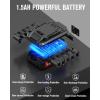 imageAVID POWER 20V MAX 15 Ah Lithium Ion Rechargeable Battery Only Fit for Specified 20V Cordless Tools RedRed